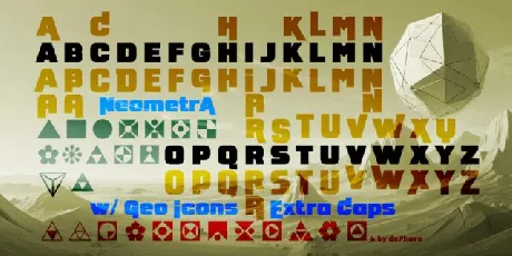 Neometra font