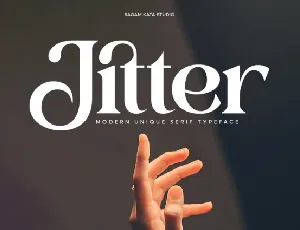 JItter font