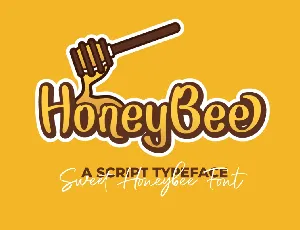 Sweet Honeybee font