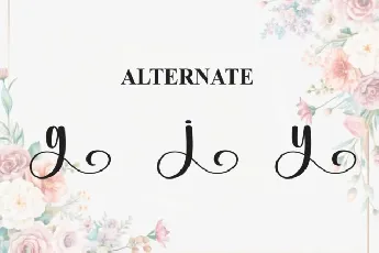 Angela Calligraphy font