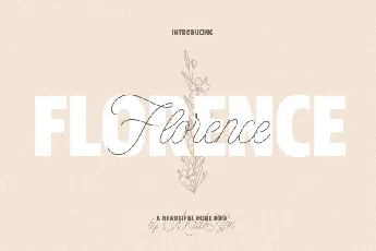 MADE Florence Duo font