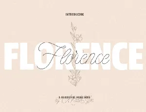 MADE Florence Duo font