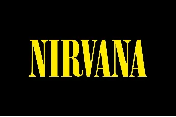 Nirvana font