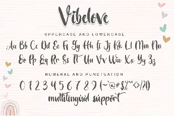 Vibelove - Personal Use font