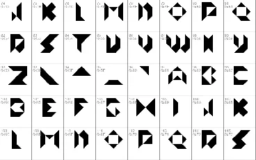 Abstractus font