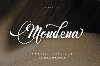 Mondena font