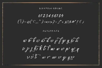 Mondena font