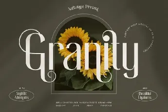 Granity font