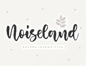 Noiseland font