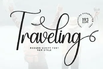 Traveling Script font