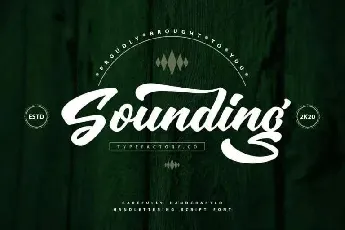 Sounding font