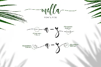 Mella font