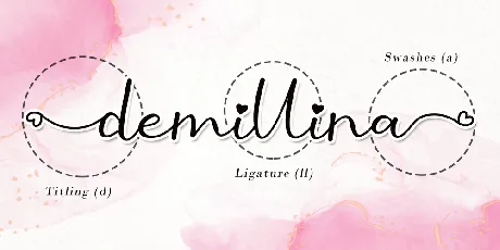 Demillina font