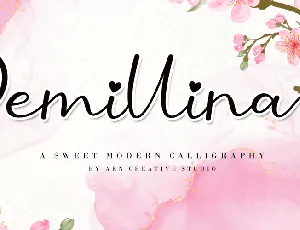 Demillina font