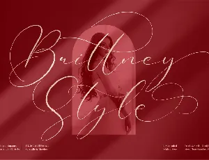 Brittney Style font