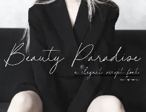 Beauty Paradise font