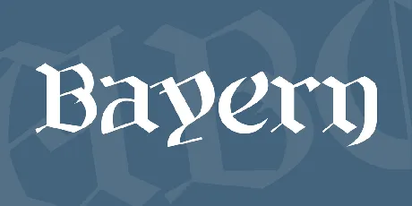 Bayern font