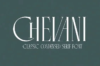 Chevani font