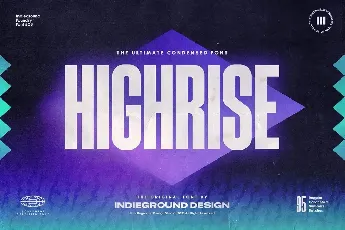 Highrise Family font