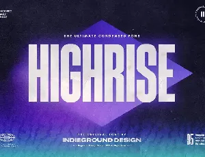 Highrise Family font