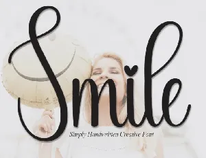 Smile Script Typeface font