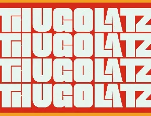 Thugolatz font