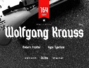 Wolfgang Krauss font