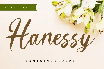 Hanessy font