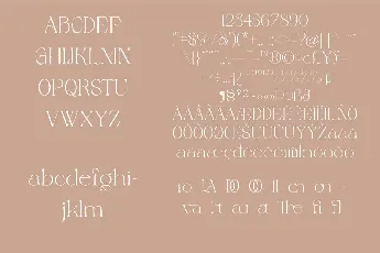 Magero font