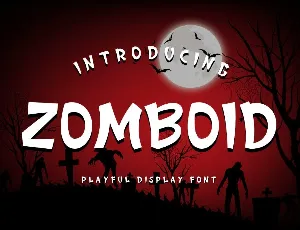 Zomboid font