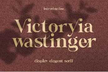 Wastinger font