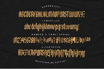 Something Damage font