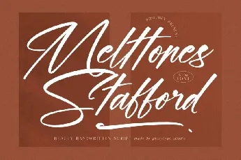 Melttones Stafford font