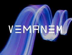 Vemanem font