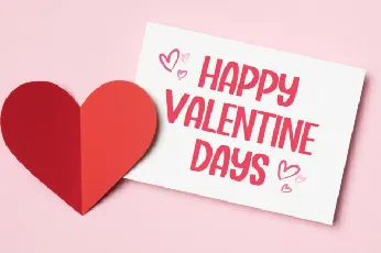 Carnival Valentine Display font