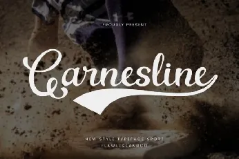 Garnesline font