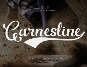 Garnesline font