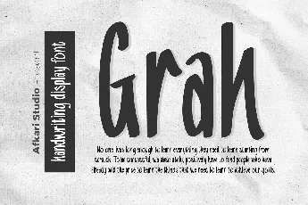 Grah font