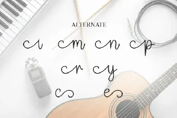 Music Script font