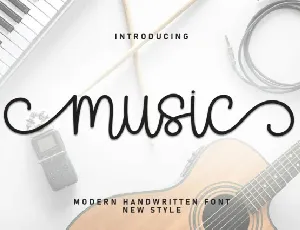 Music Script font