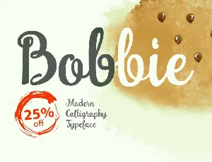 Bobbie Free font