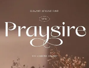 Praysire font