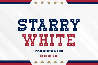 Starry White Demo font