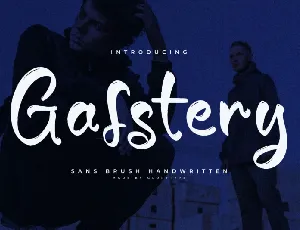 Gafstery font