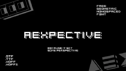 Aexpective font