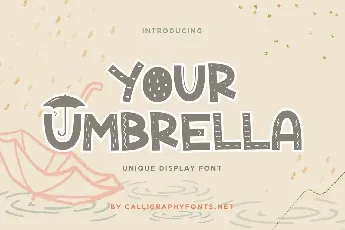 Your Umbrella font