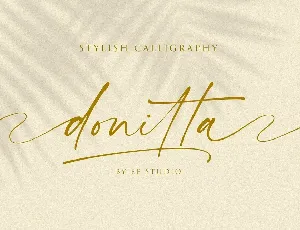 Donitta font