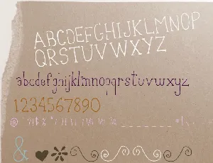 Orangimelo Hand Drawn font