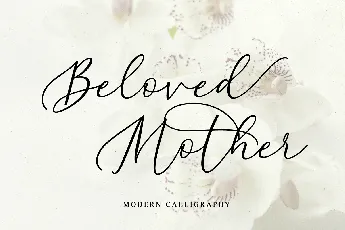 Beloved Mother font