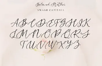 Beloved Mother font